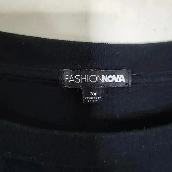 FASHION Nova Plus size shirt dress. Size 3X - Picture 4 of 5